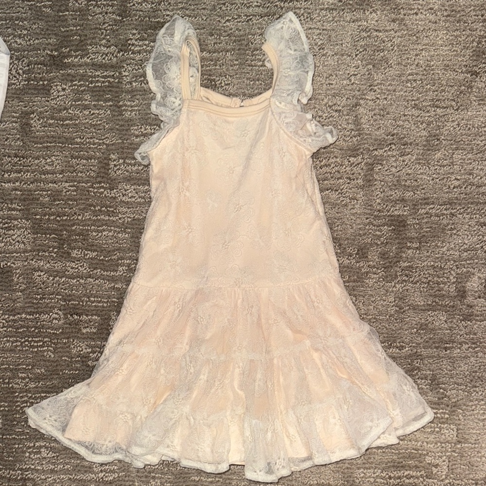 Cream Lace dress